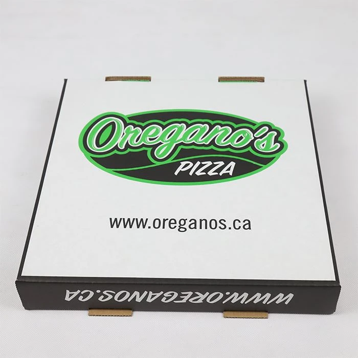 Kutija za pizzu s ispisom od valovitog kartona