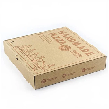 Luksuzna valovita kutija za pizzu s prilagođenim logotipom Food Grade